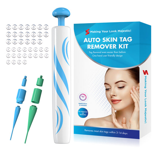 Skin Tag Removal Kit Home Use Mole Wart Remover Equipment Micro Skin Tag Treatment Tool Easy To Clean Skin Care Tool