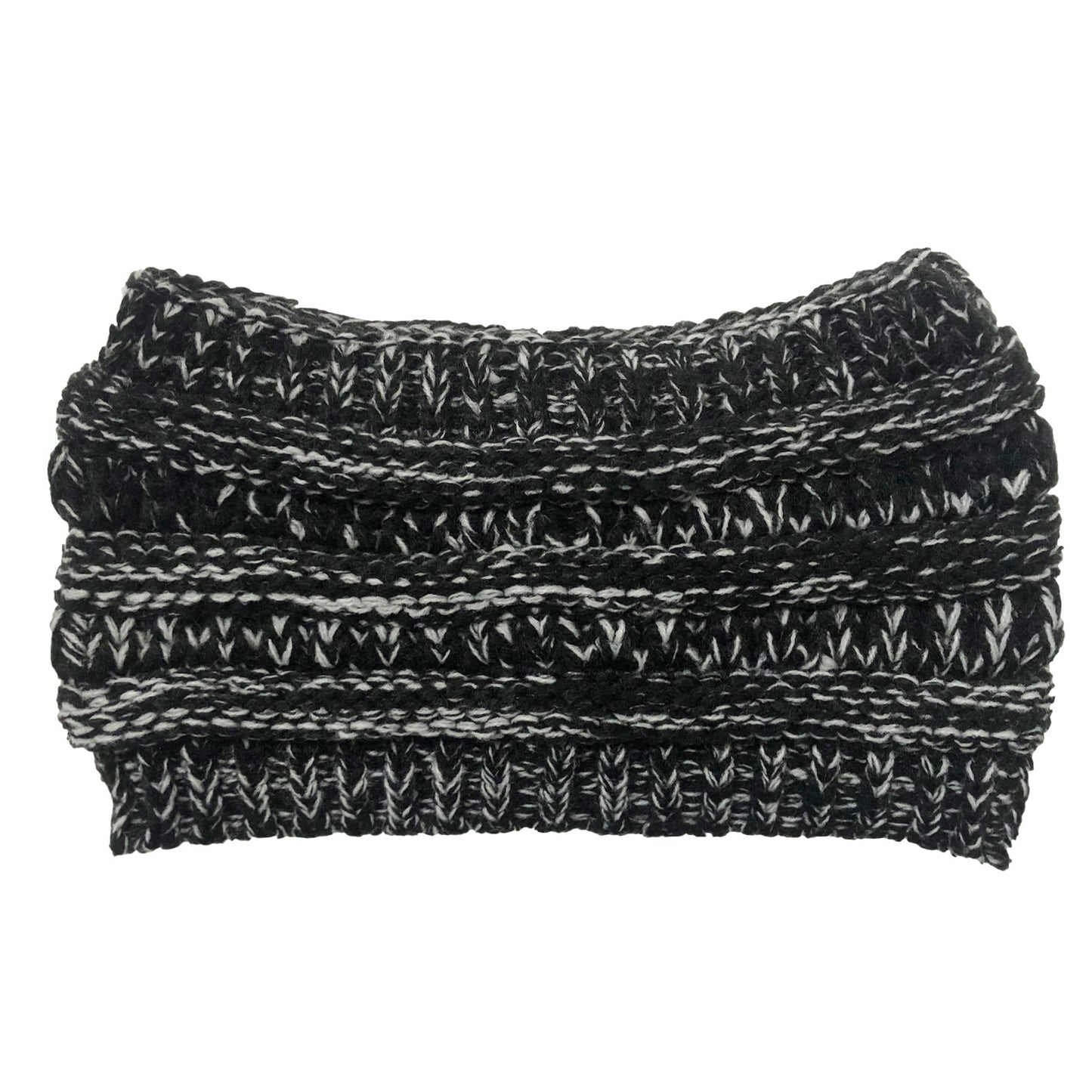 Ladies Ponytail Knitted Yarn Twist Headband