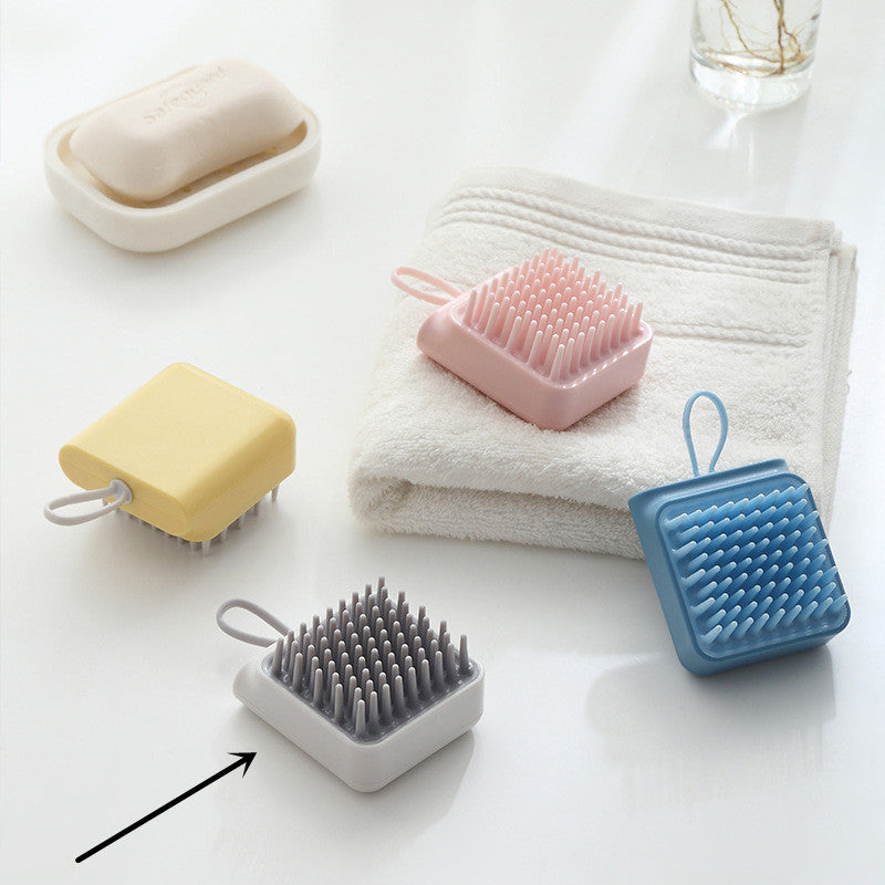 Pet Dog Cat Bath Brush Comb Multifunctional Brush Hair Fur Grooming Massaging Washing Comb Wet And Dry Remove Hair Knots