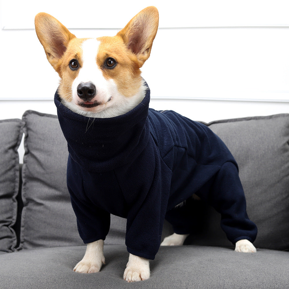 Dog's Snow Suit Is Windproof Warm And Cold Resistant