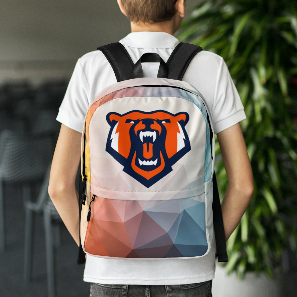 Bears Geometric Backpack