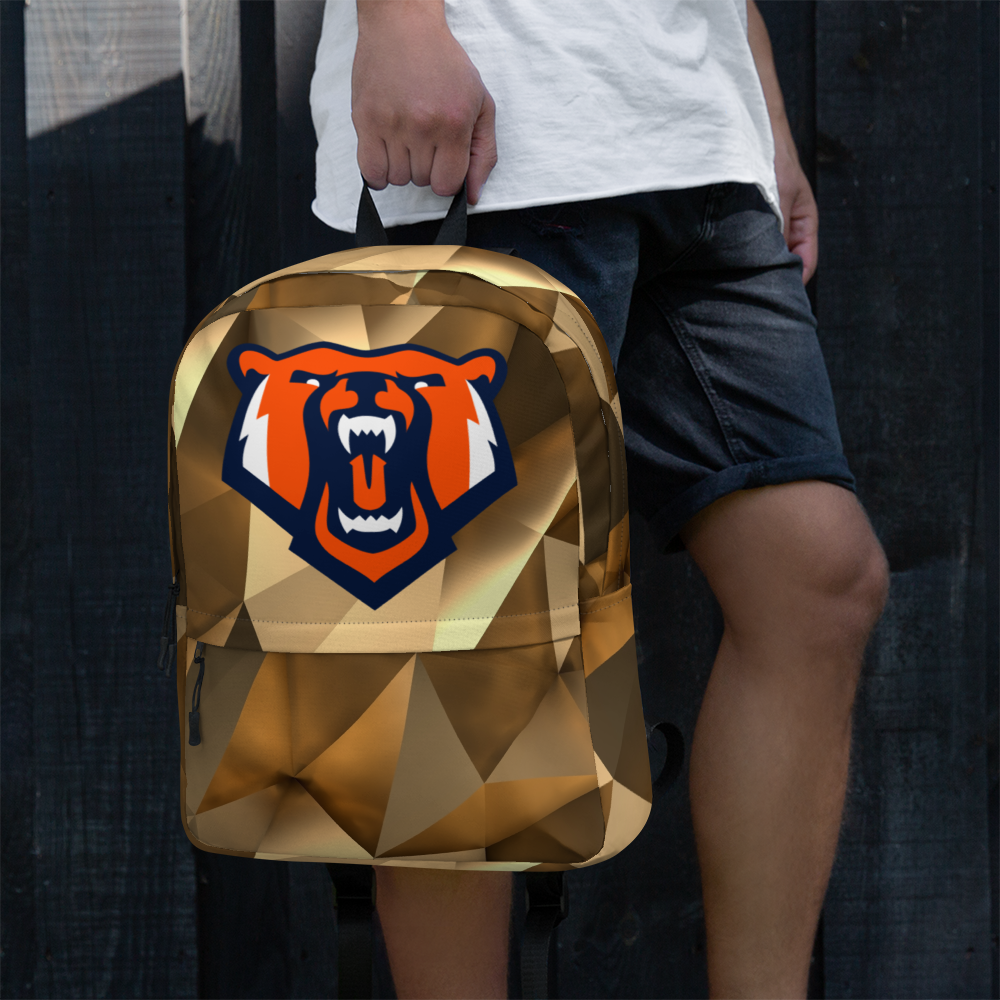 Bears Gold Geo Backpack