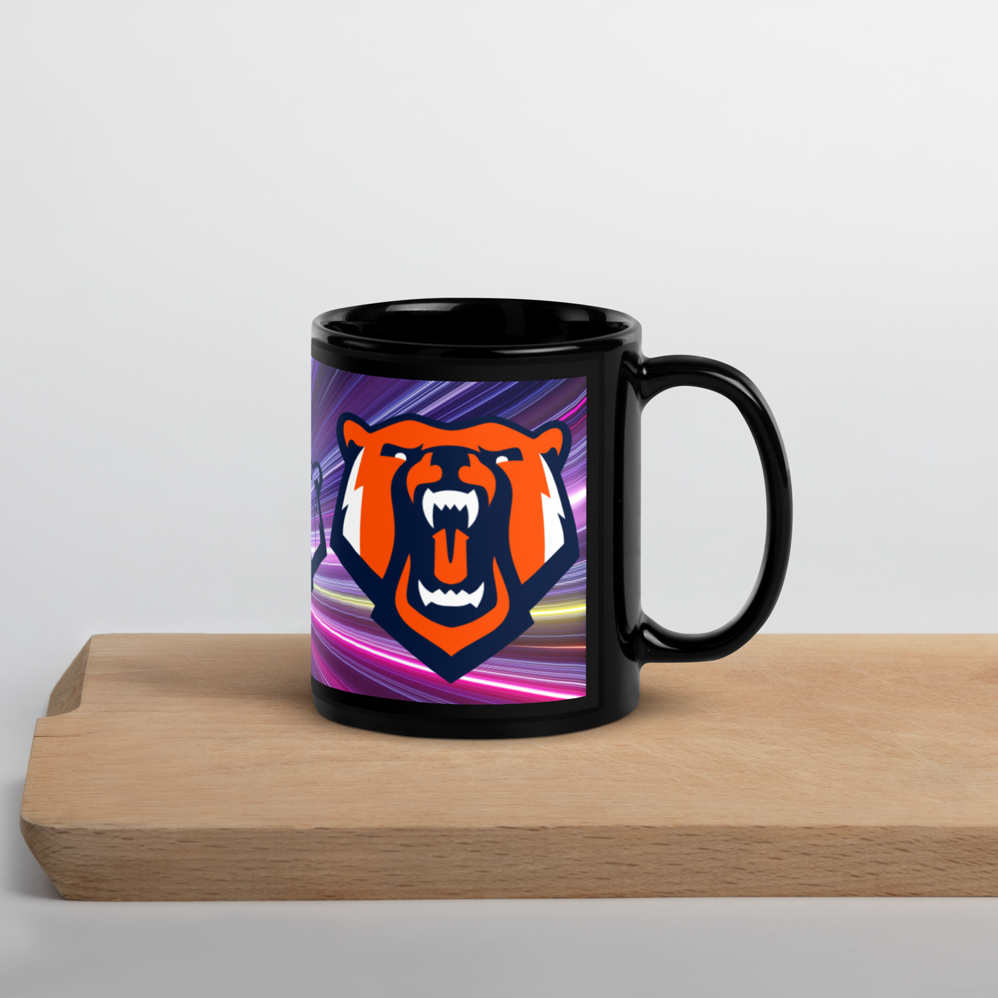 Bears Black Glossy Mug