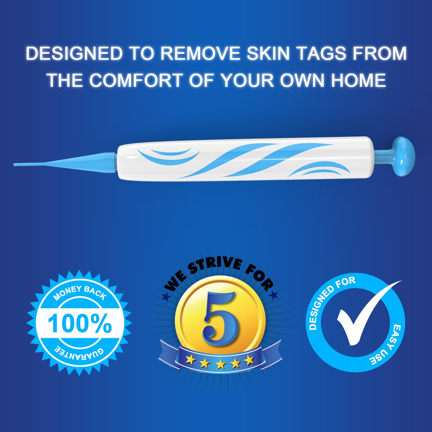 Skin Tag Removal Kit Home Use Mole Wart Remover Equipment Micro Skin Tag Treatment Tool Easy To Clean Skin Care Tool